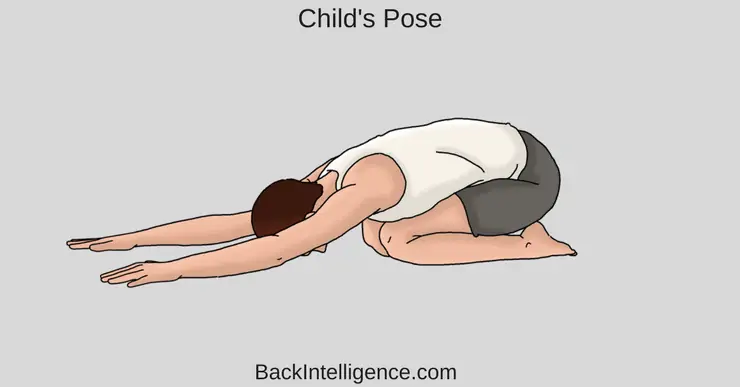 childs pose