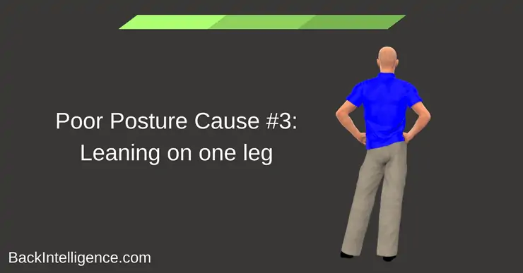 Effects of natural posture imbalance on posture deviation caused