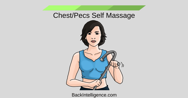 How to massage chest area