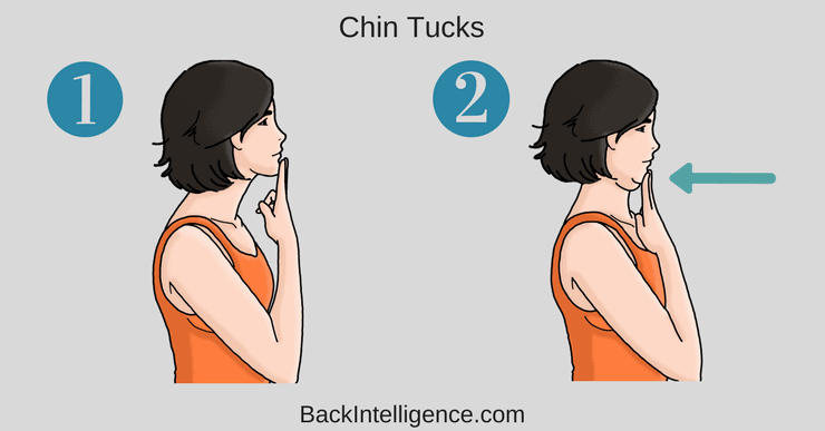 chin tucks exercise