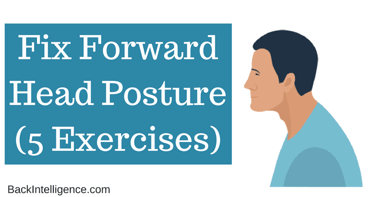 forward head posture before and after