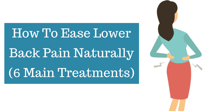 how to ease back pain naturally