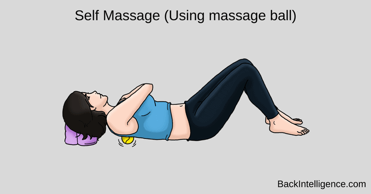 upper back massage