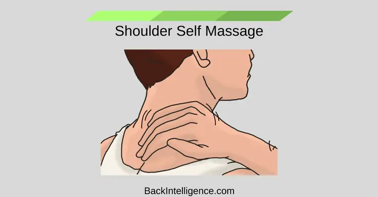 Shoulder self massage technique