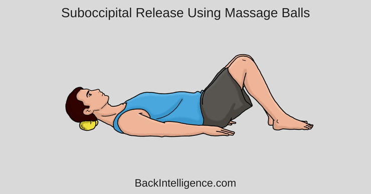 Neck pain self massage