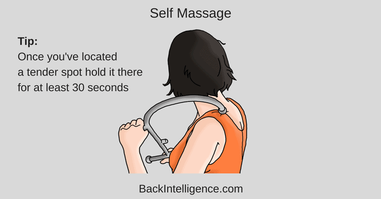 self shoulder massage