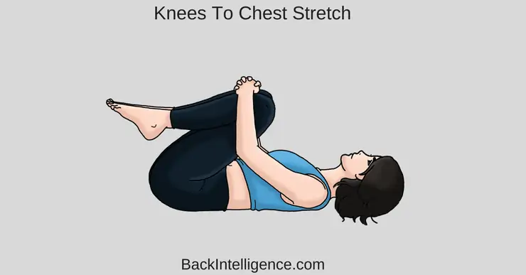 Knees to Chest Stretch for Low Back Muscles