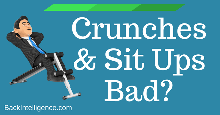 Why we don't recommend Sit ups - Smart Pain Solutions