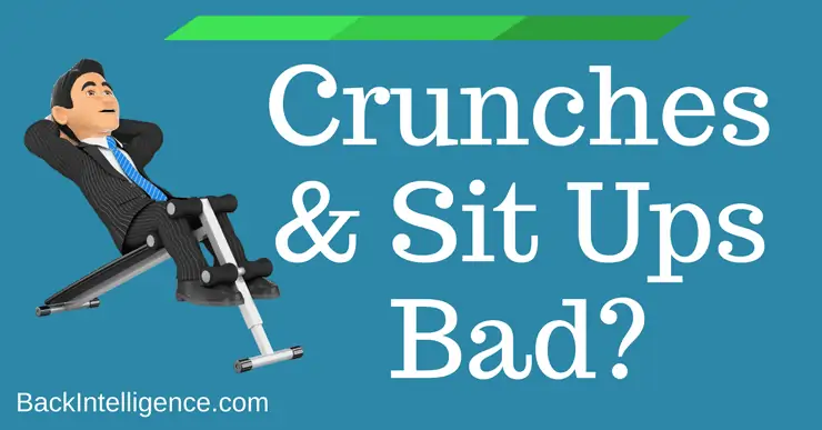 Are sit ups bad for your back?