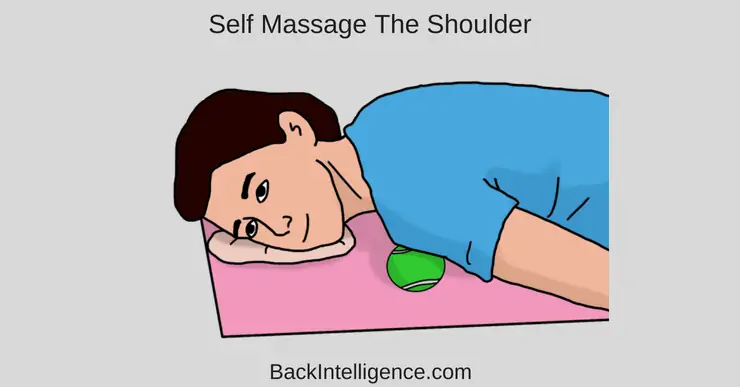 Self massage shoulder