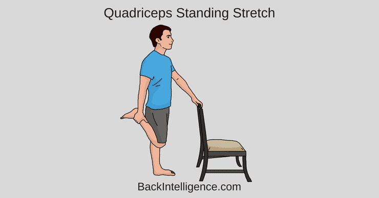 Quadriceps standing stretch