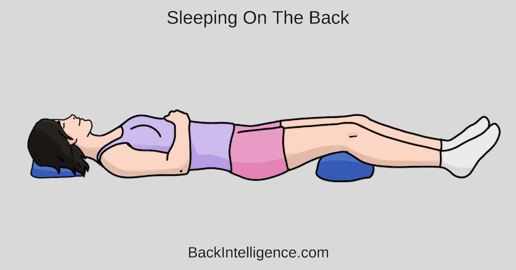 Best sleeping positions for lower back pain