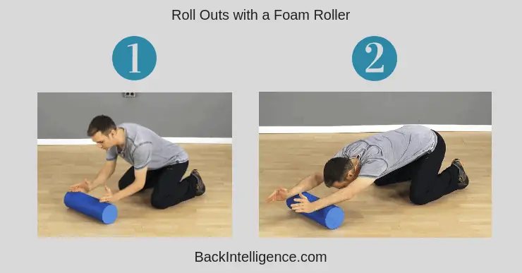 Foam roller t spine extension sale