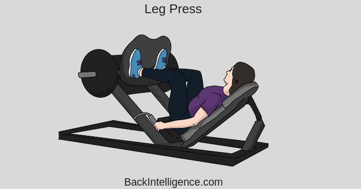 Leg press best sale bad for back