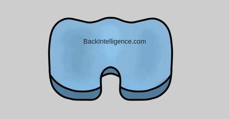 Tailbone pain pillow