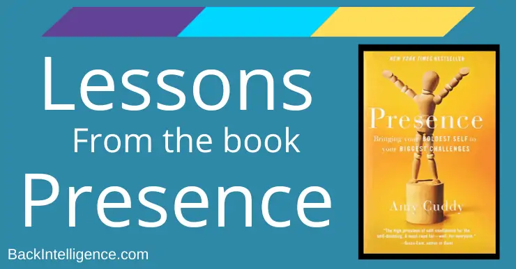 Posture lessons from Presence book