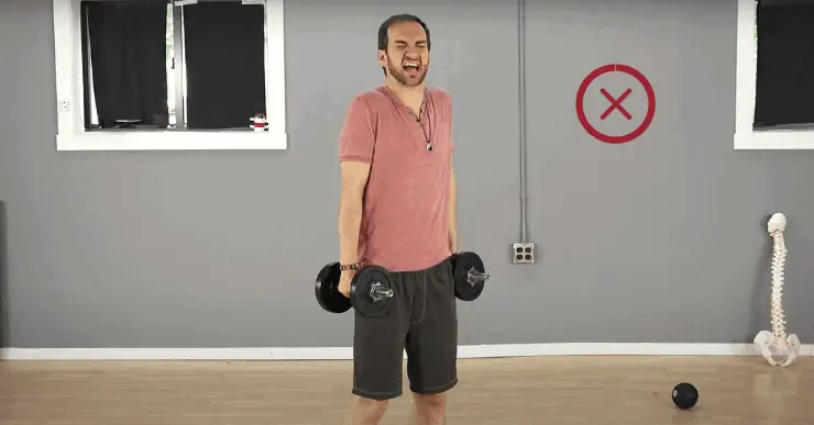 Shoulder Shrug - 3 Exercises That Are Bad for Your Back