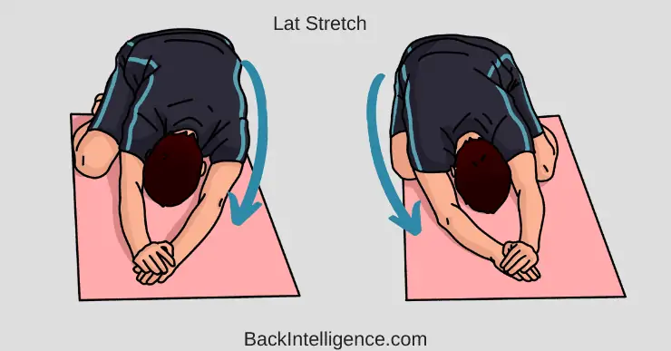 7 Stretches for Lower Back Pain - Lat Stretch